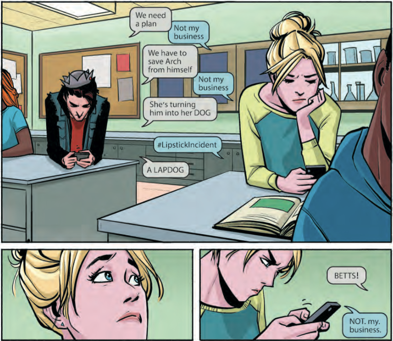 Illustration for article titled Archie + Betty + Veronica Isn’t a Love Triangle Anymore. It’s a Hate Triangle.